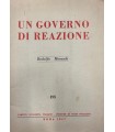Un governo di reazione