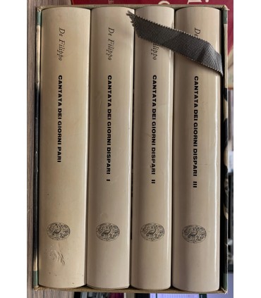 Cantata dei giorni dispari. Cantata dei giorni pari. 4 voll. 1971