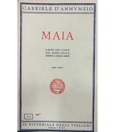 Maia. Laudiu del cielo del mare della terra e degli eroi