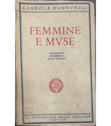 Femmine e Muse. Catno novo. Intermezzo. Elegie romane