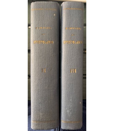 Epistolario. 2 voll.