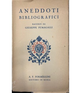 Aneddoti bibliografici