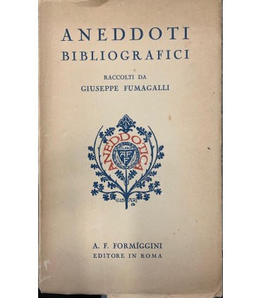 Aneddoti bibliografici