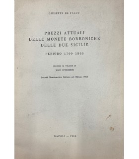 Prezzi attuali delle monete borboniche delle Due Sicilie. Periodo 1799-1860