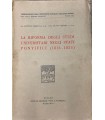 La riforma degli studi universitari negli Stati Pontifici (1816-1824).