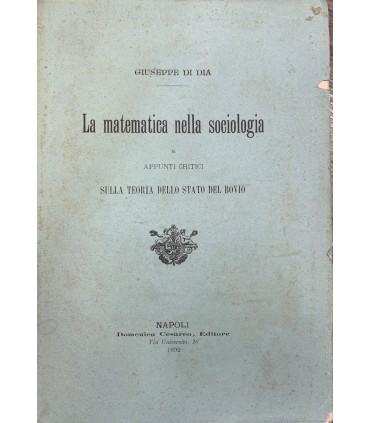 La matematica nella sociologia
