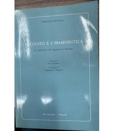 Il cogito e l'ermeneutica