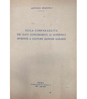 Sulla comparabilità dei dati concernenti le superfici investite a colture legnose agrarie