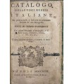 Catalogo delle voci dubbie italiane