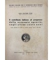 Il contributo italiano al progresso della economia agraria, negli ultimi cento anni