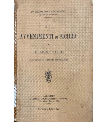 Gli avvenimenti di Sicilia e le loro cause