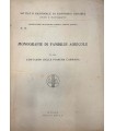 Monografie di famiglie agricole. VIII. Contadini della Pianura Campana