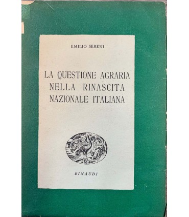 La questione agraria nella rinascita nazionale italiana