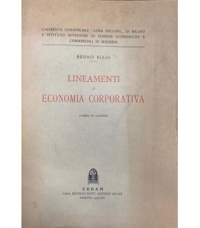 Lineamenti di economia corporativa