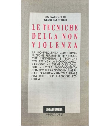 Le tecniche della nonviolenza