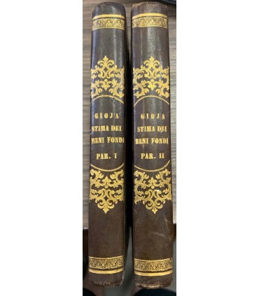 Trattato sulla stima dei beni-fondi. 2 voll