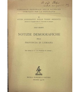 Notizie demografiche della Provincia di Lubiana