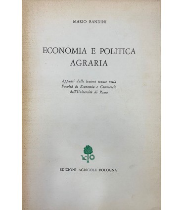Economia e poltica agraria