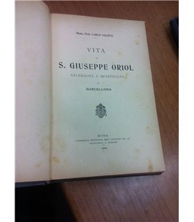Vita di S. Giuseppe Oriol
