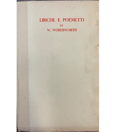 Liriche e poemetti
