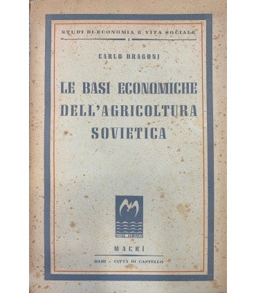 Le basi economiche dell'agricoltura sovietica