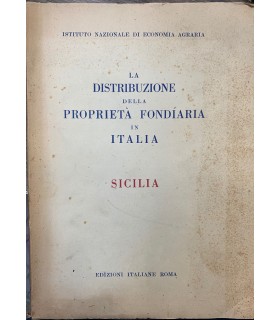 La distribuzione del reddito nell'agricoltura italiana. Sicilia