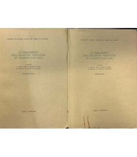 Le pergmane dell'archivio vescovile di Caiazzo. (1007-1265). 2 voll.