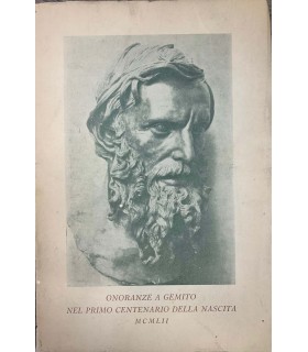 Onoranze a Gemito nel primo centenario della nascita MCMLII