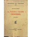 La filosofia italiana contemporanea