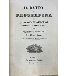 Il ratto di Proserpina