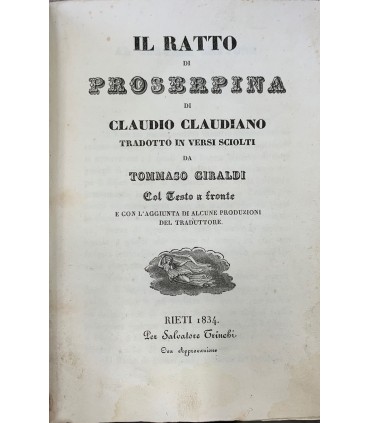 Il ratto di Proserpina