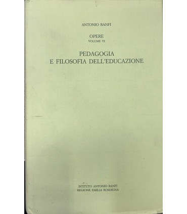 Pedagogia e filosofia dell'educazione