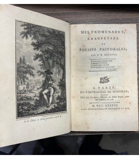 Mes promenades, champétres ou poésier pastorales