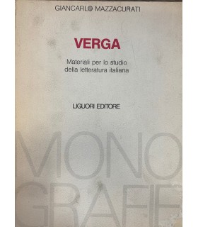 Verga. Materiali per lo studio della letteratura italiana