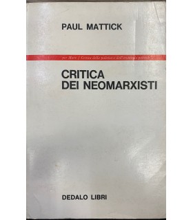 Critica dei neomarxisti