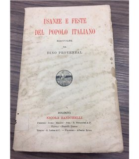 Usanze e feste del popolo italiano