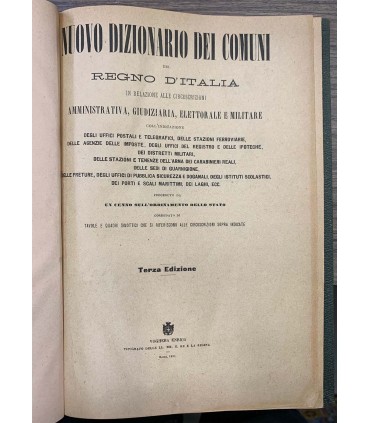 Nuovo dizionario dei comuni del regno d'Italia