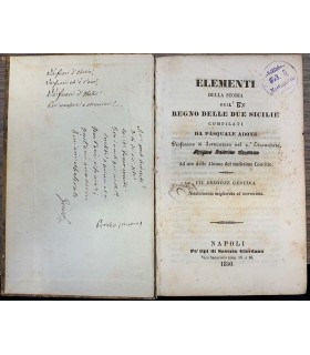 Elementi della storia del Regno delle due Sicilie