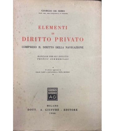 Elementi di diritto privato