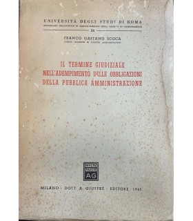 Il termine giudiziale nell'adempimento delle obbligazioni della pubblica amministrazione