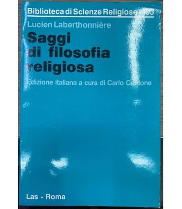 Saggi di filosofia religiosa