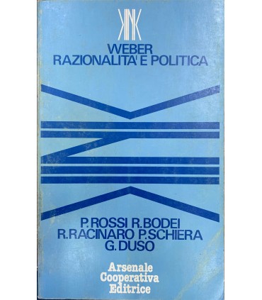 Weber razionalità e politica.