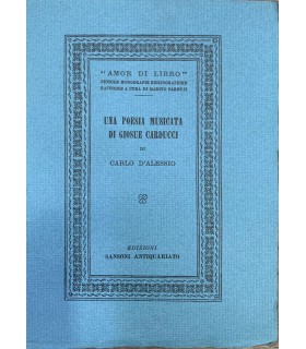 Una poesia musicata di Giosuè Carducci
