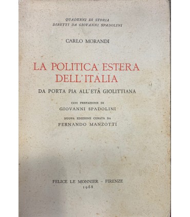 La politica estera dell'Italia. Da porta pia all'età giolittiana