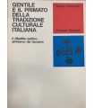 Gentile e il primito della tradizione culturale italiana