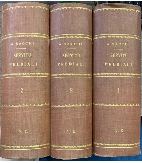 Trattato teorico-pratico sulle servitù prediali