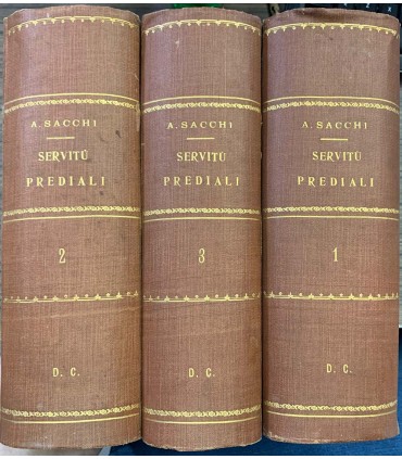 Trattato teorico-pratico sulle servitù prediali